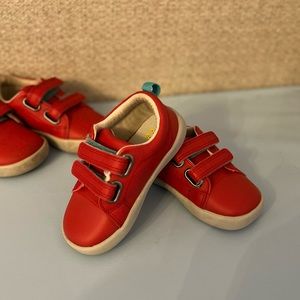 Ten Little Size 7 Red Shoes